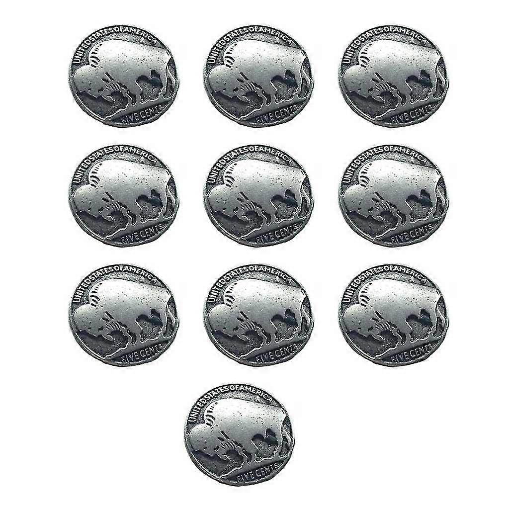 10 stücke nähen knopf büffel metall knöpfe muster druckknopf hemd