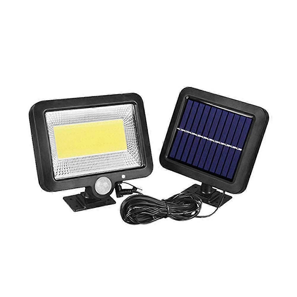 Solar Motion Sensor With Multiple Cob Leds For Indoor, Outdoor, Ceiling, Shed, Yard