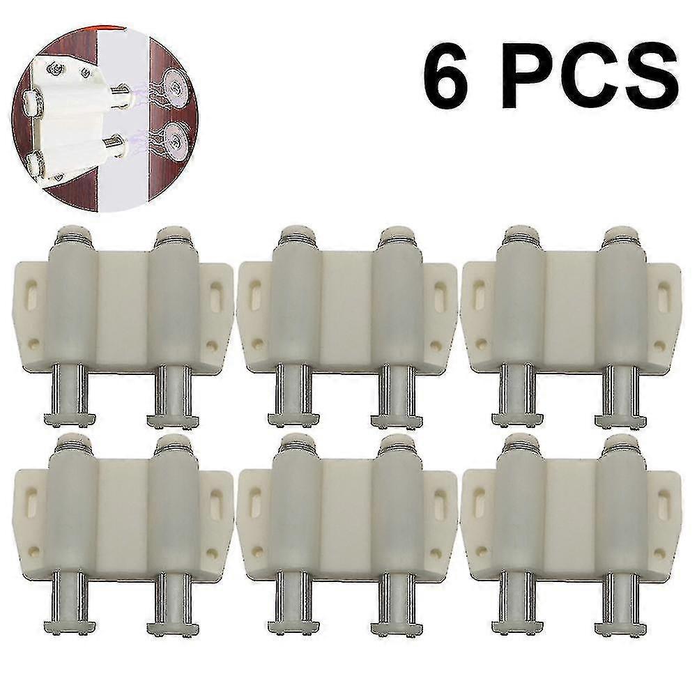 Pack Of 6 Double Push Push Button