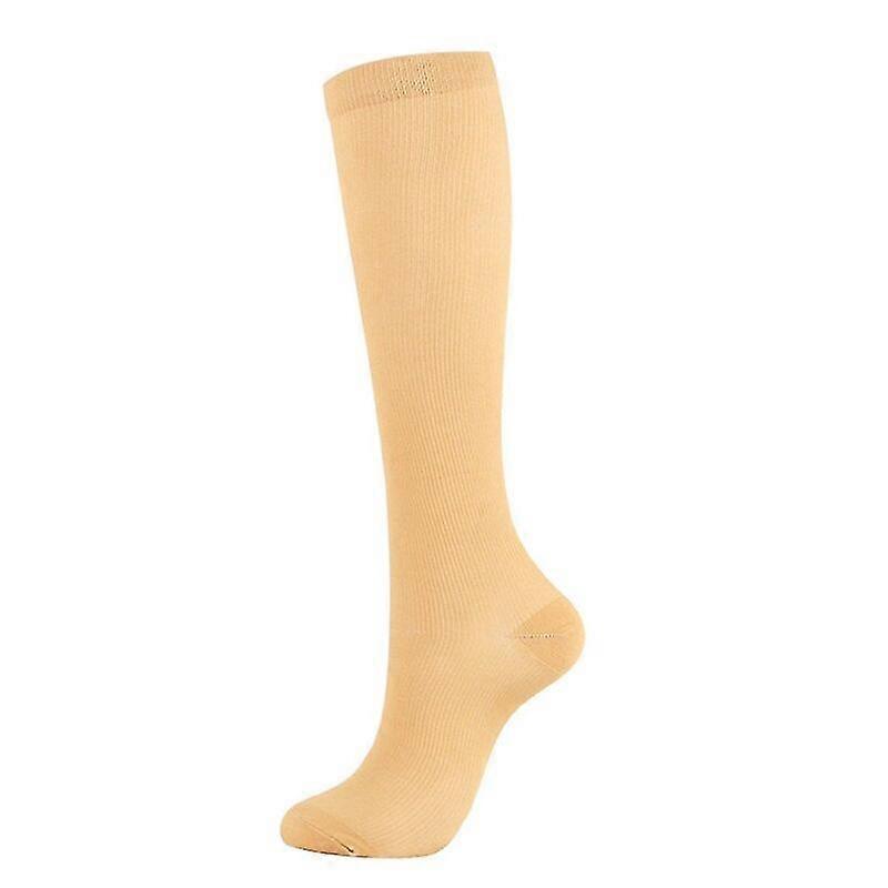 1 Pair Men's Women's Knee-high Compression Socks