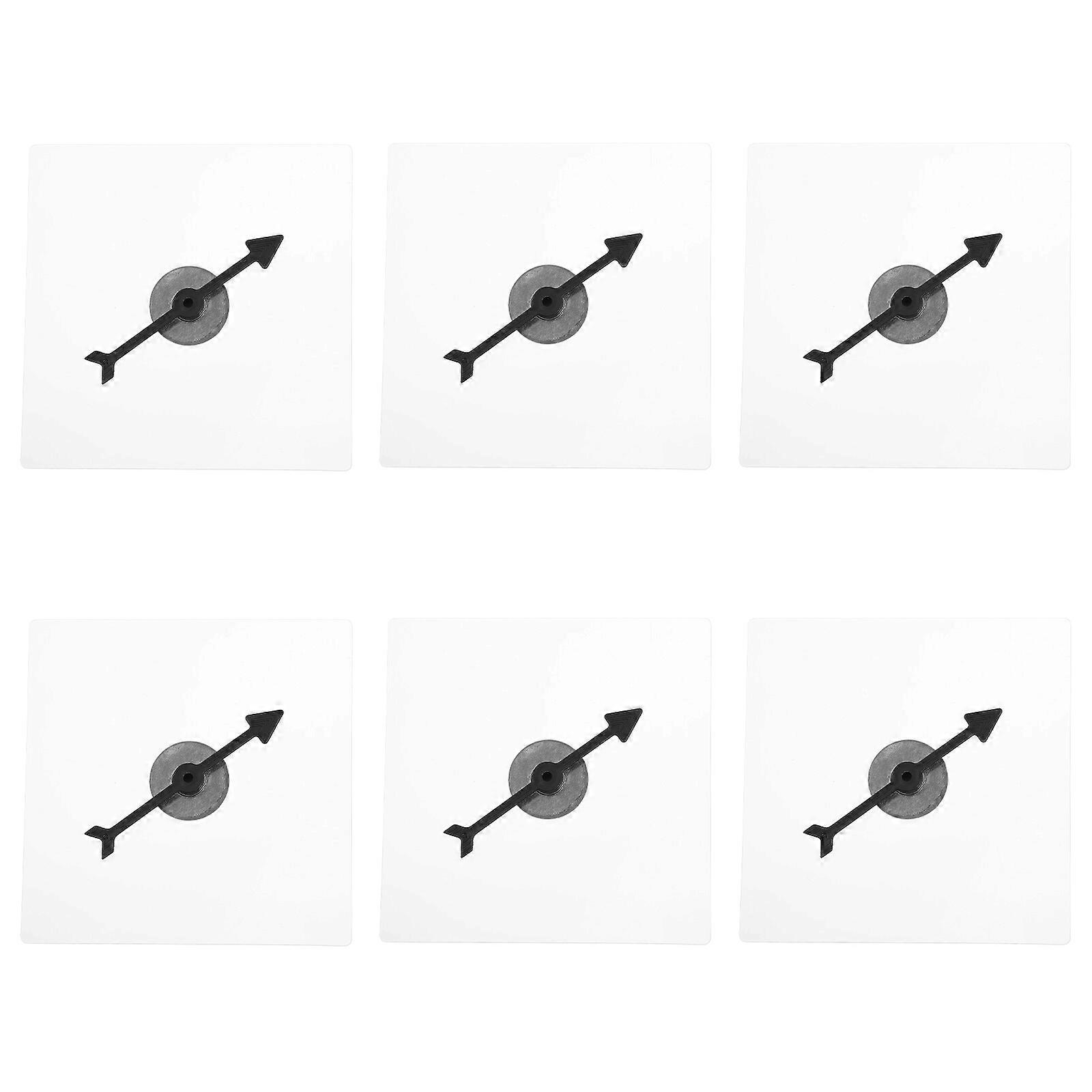 6Pcs Plastic Game Arrows Rotating Children Toys Interesting Desktop Arrow Toys