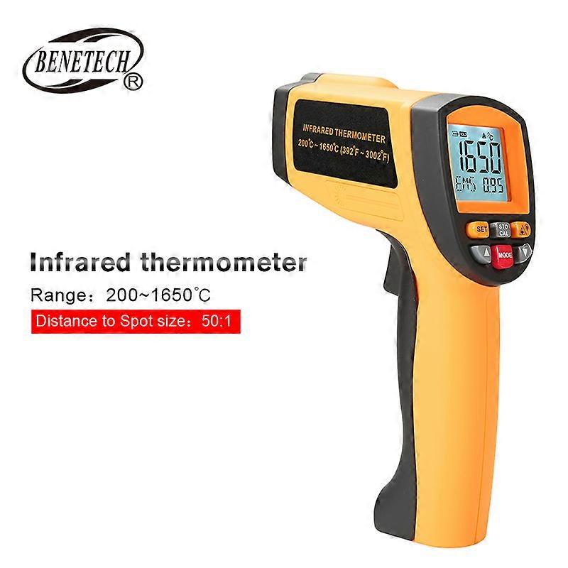 Standard Intelligence Gm1650 High Temperature Industrial Thermometry High Precision Infrared Thermometer Infrared Temperature
