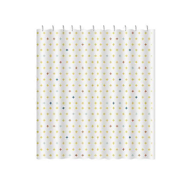 Waterproof shower curtain for bathroom
