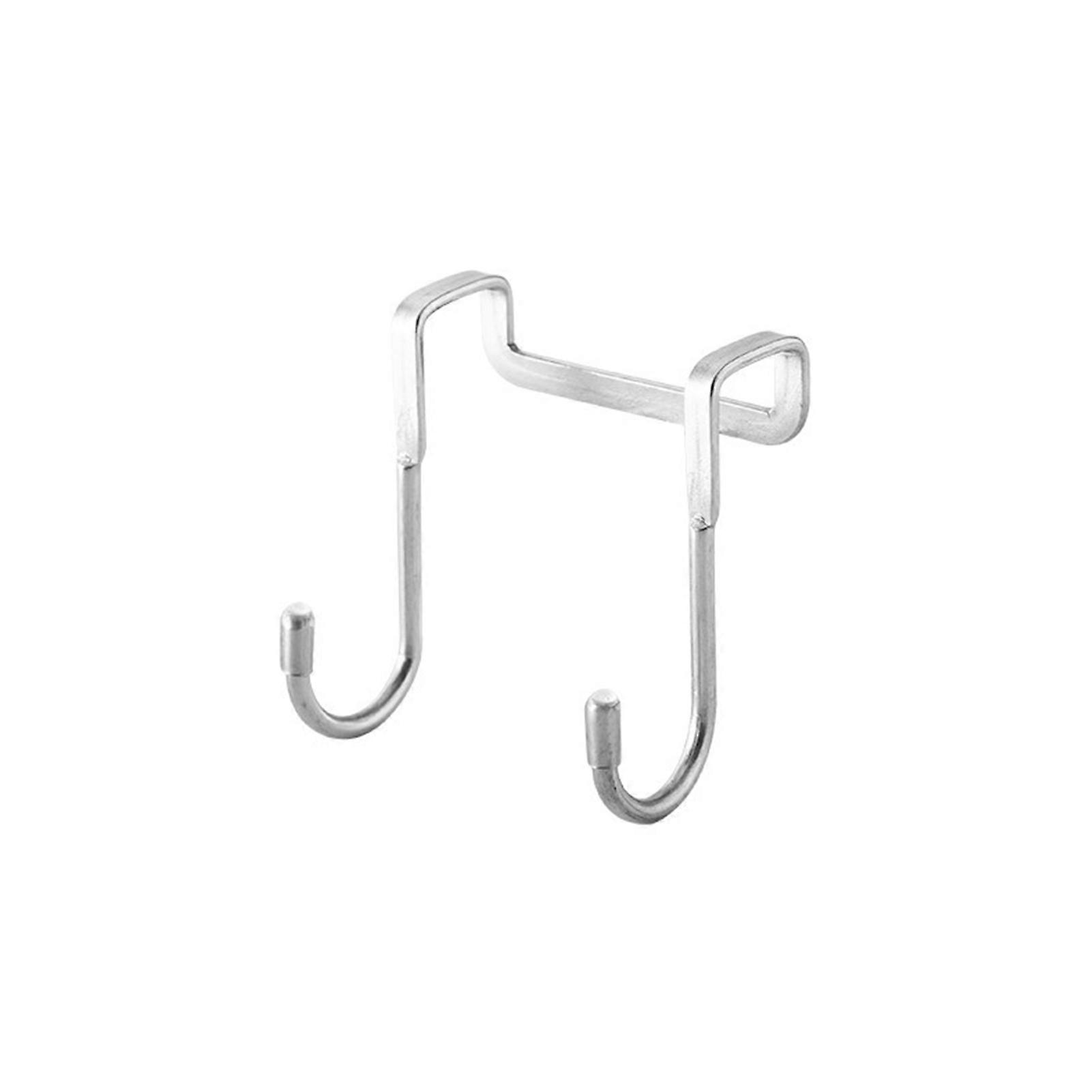 Practical S-shaped Hanger Hook Reliable Good Loading Stainless Steel Door Hook for Home