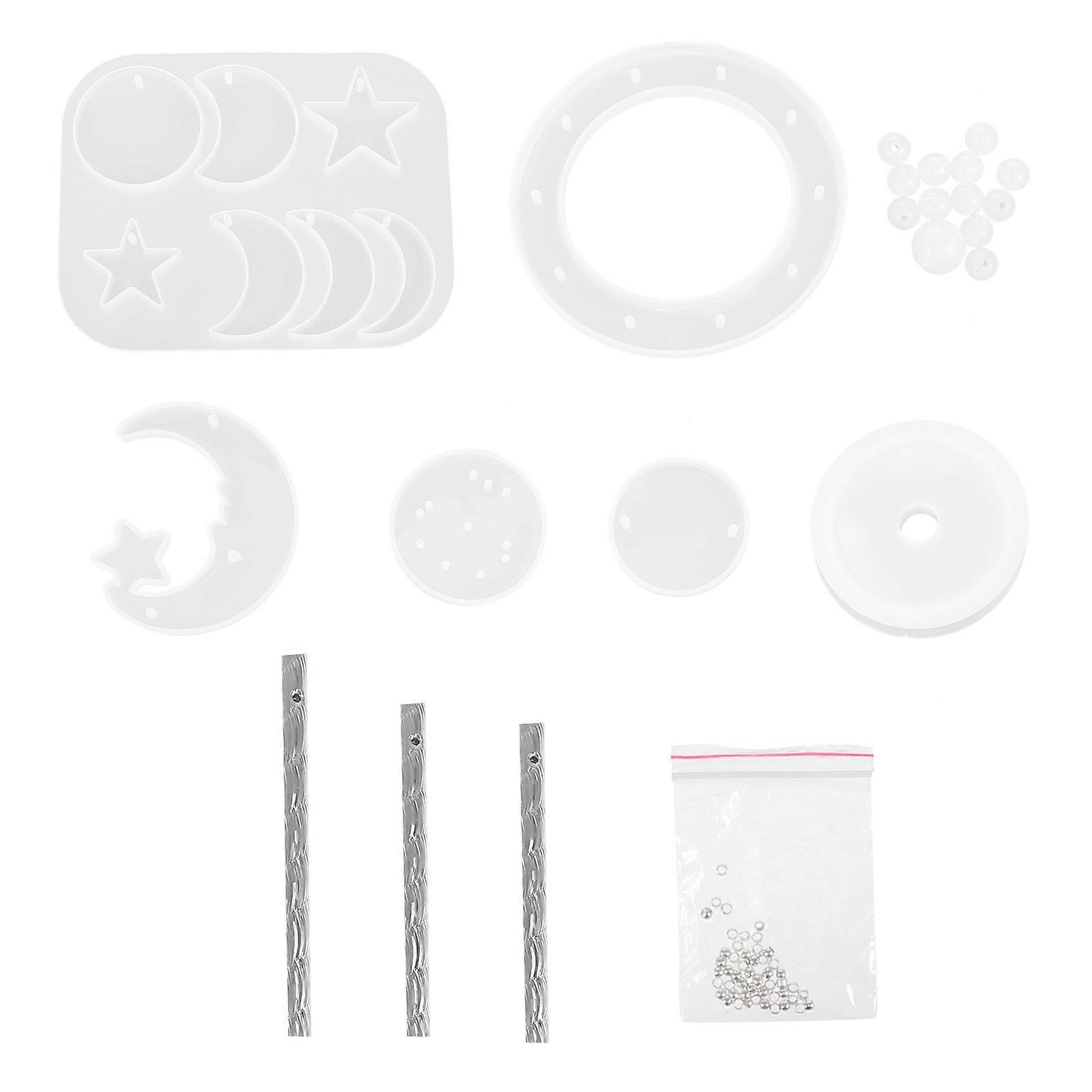 1 Set of Silicone Wind Chime Pendant Mold Chic DIY Wind Chime Making Molds