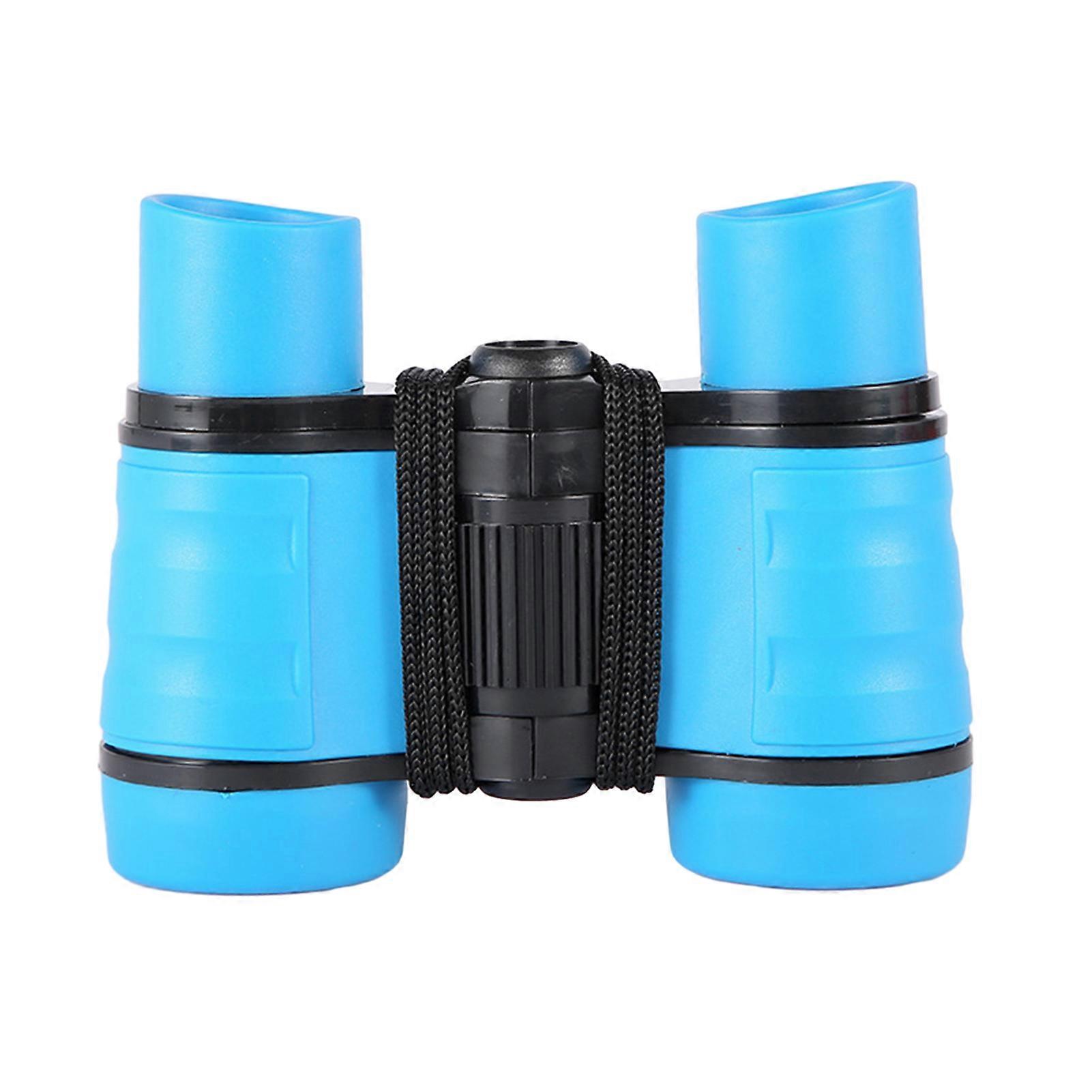 Children Telescope Toy for Kids Aged 4-8 Years Old Non-slip Colorful Handle 4X30 Magnification Binocular for Outdoor Bird Watching Exploring Camping T