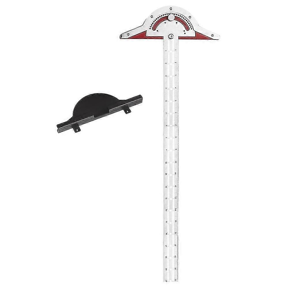 Angle Protractor Woodworking Ruler for Precise Edge Measurement