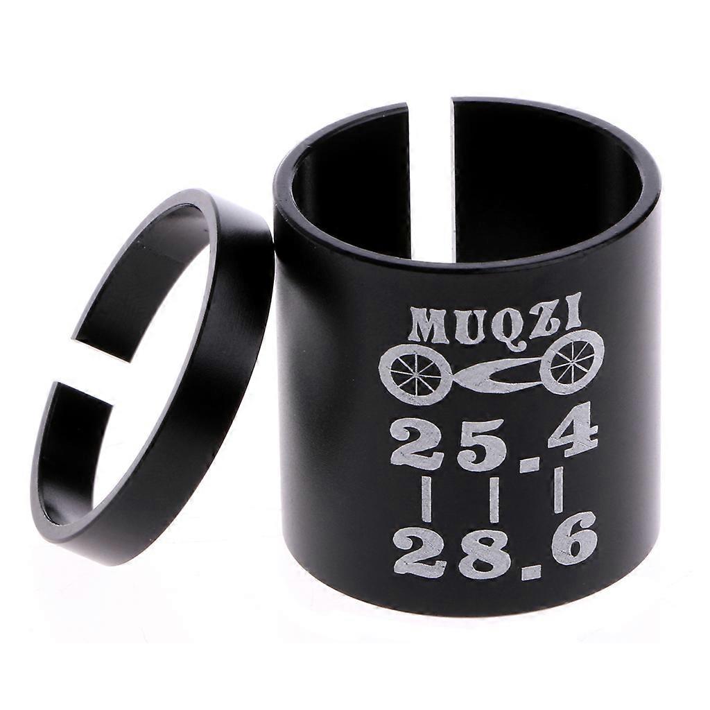 Bike Bicycle Ahead Stem Shim Reducer Conversion Variable Ring Set 25.4 to 28.6mm