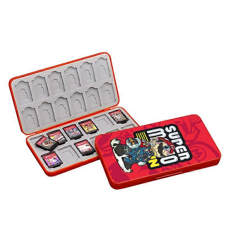 24 Game Card Storage Case For Nintendo Switch-Mechanical Mario