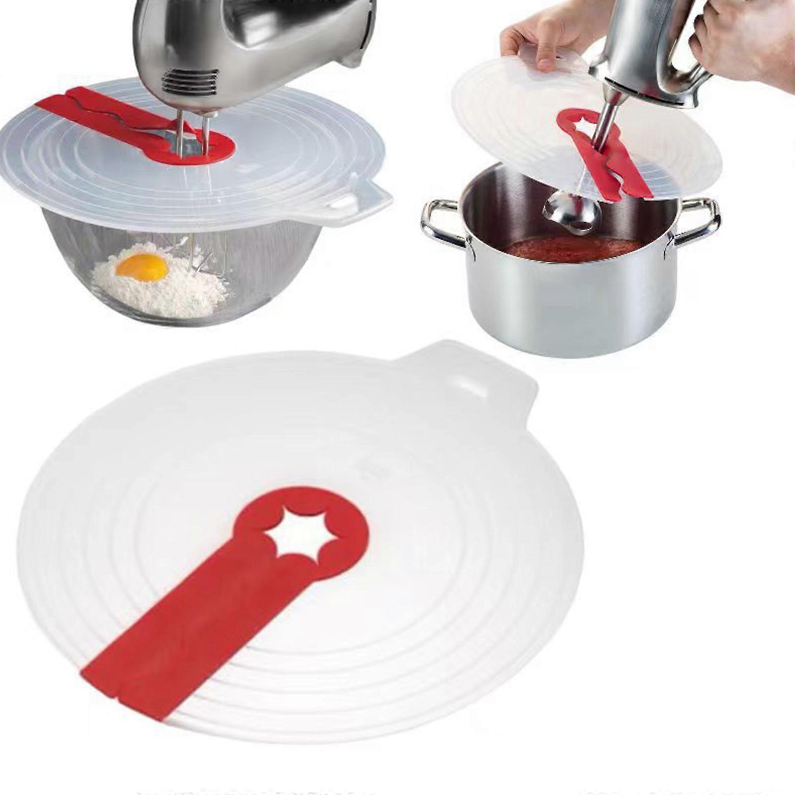 12 polegadas Mixer Splatter Guard Egg Bowl Whisks Tampa da tela Baking Splash Guard Bowl