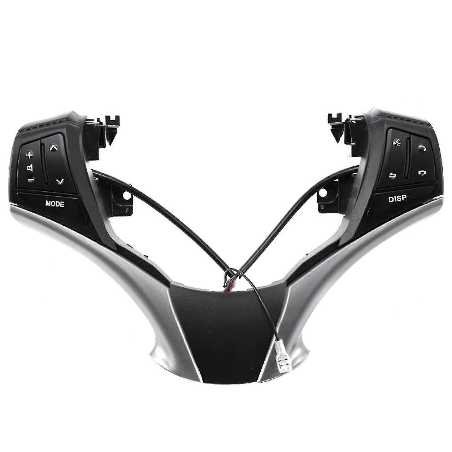 Ljudkontrollomkopplare 84250-0d120 84250-0d120-e0 Multifunktionell ratt passar för Yaris 2013-2016 10 nyckel