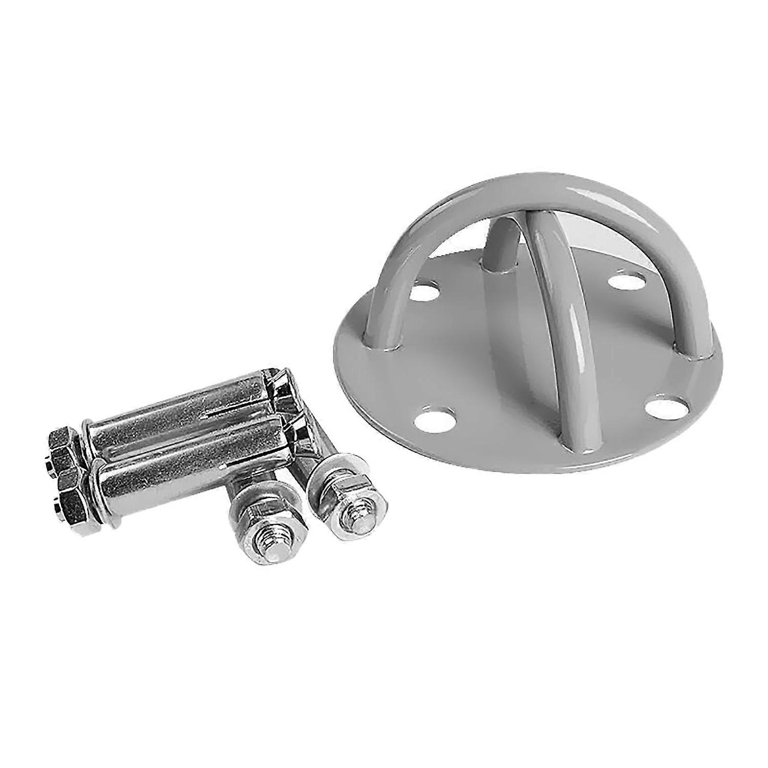 Swing Hanger Iron Rust Resistant Strong Bearing Capacity Swing Hook for Hammock Fan Silver