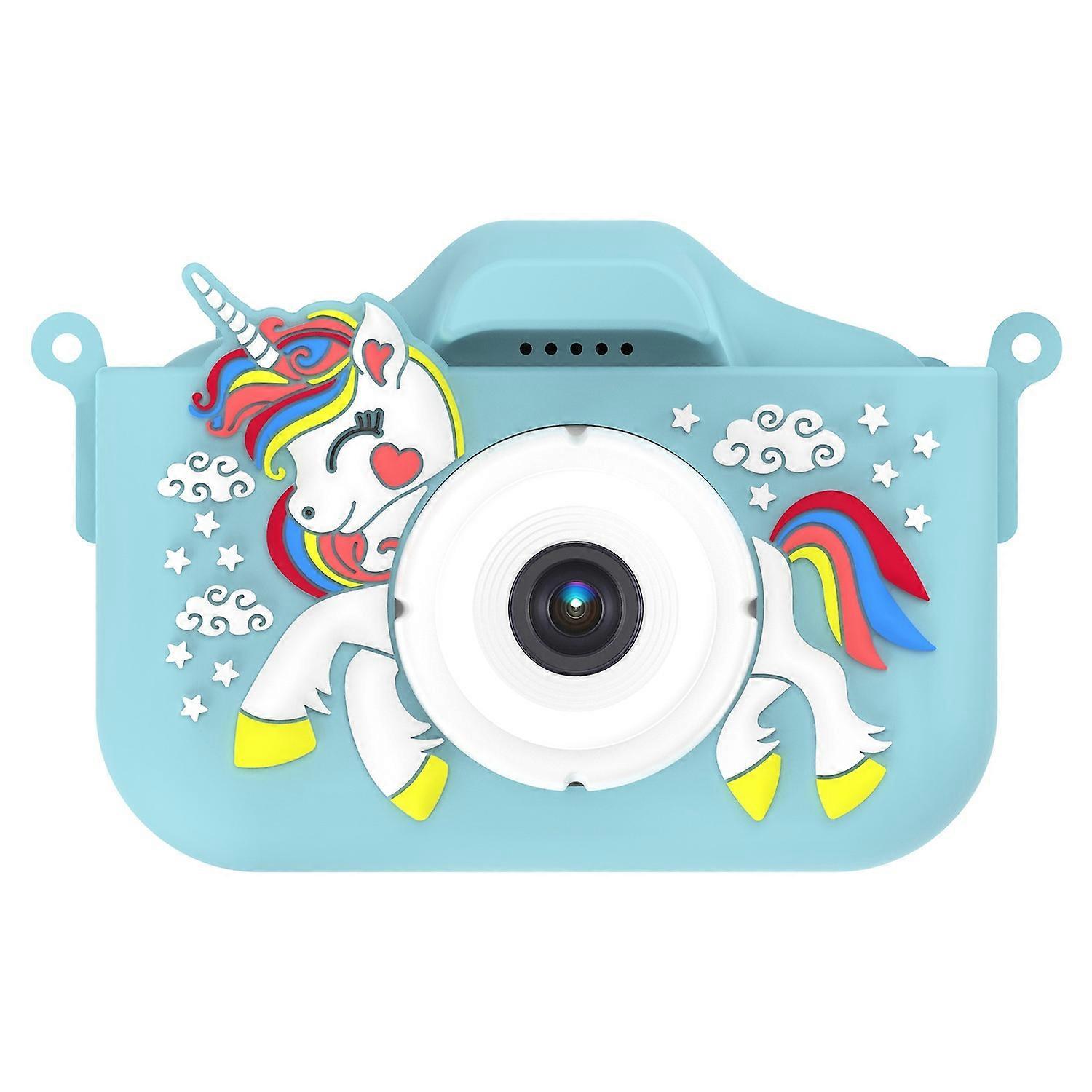 1 Set Kids Camera Dual Lens Camera with Selfie Function High-Resolution Children Photography Toy for