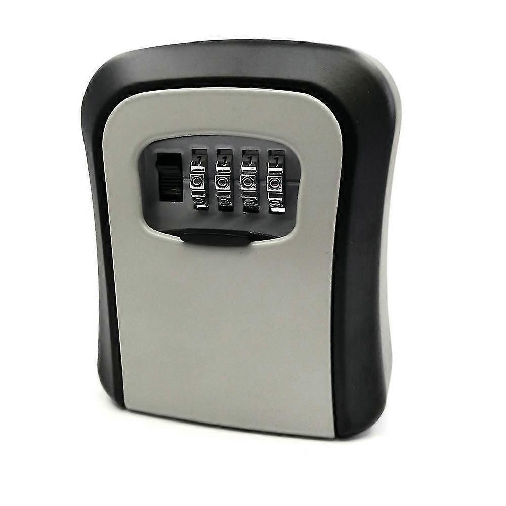 T Key Lo Box, 4-digit Waterproof Combination Lo Box With Personalized Stiers, Storage Lo Box Wall Mount For House Key, Special Car Key, Id Car