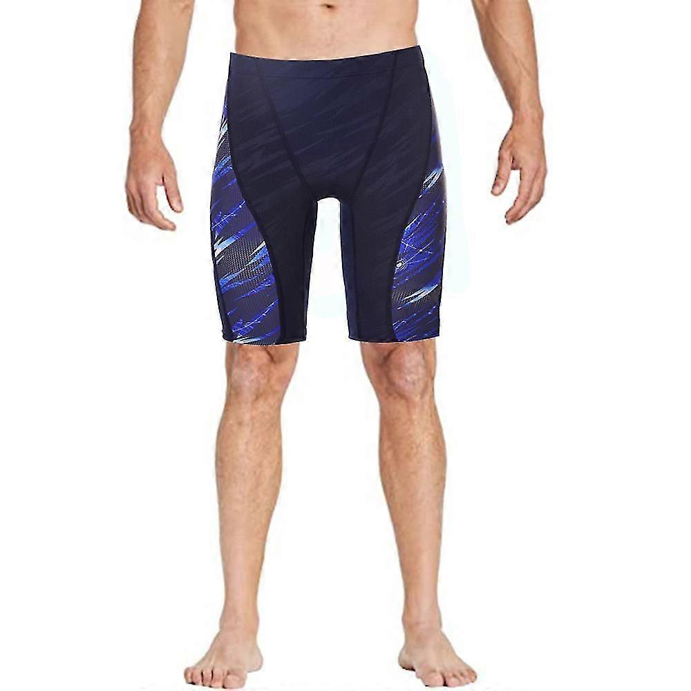 Chlorine Resistant Professional Swim Trunks For Swim Pool Five-point Swim Trunks Competitive Swim Trunks