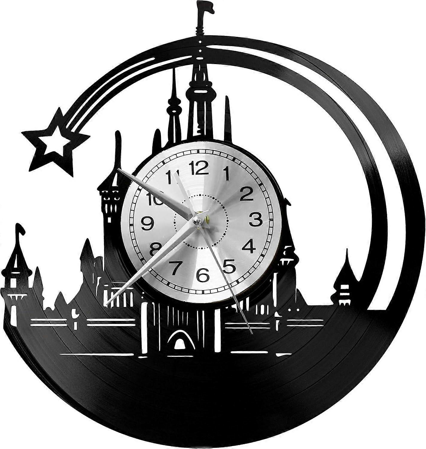 Unique vinyl record wall clock, wall decoration
