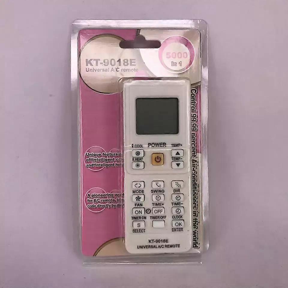 New For KT-9018E Universal LCD AC A/C Air Conditioner Remote Control 5000 in 1