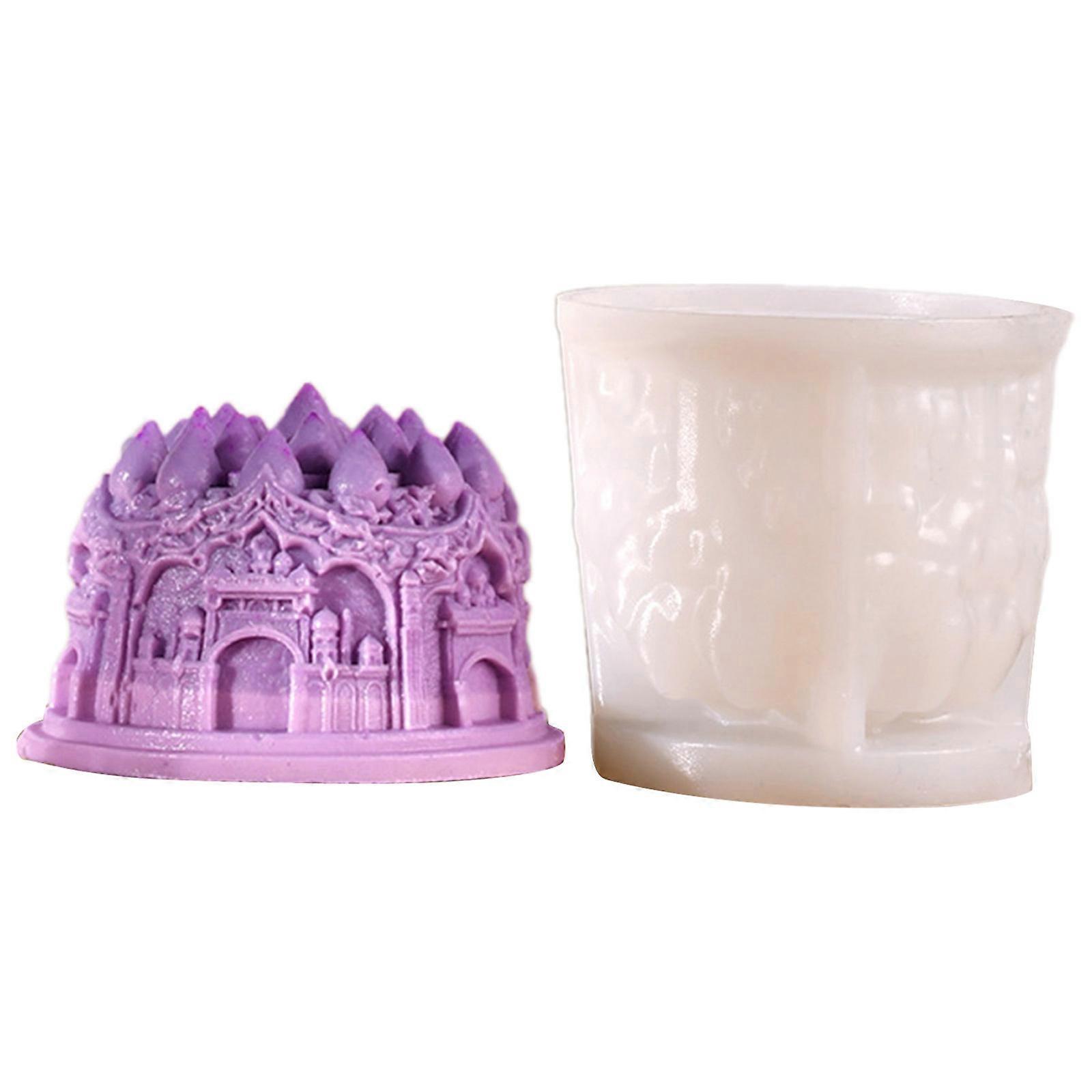 Building Sculpture Silicone Molds for Candle Soap Making, Epoxy Resin Project, Fondant Silicone Molds for Chocolate Cake