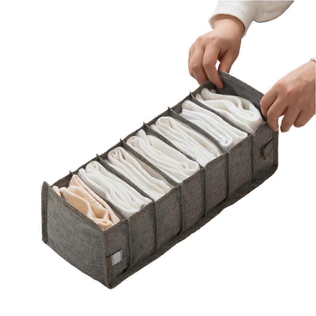 חדר שינה ביתי מתקפל מגירות מחיצות תחתונים ארגונית מגירות 7 תאים/11 תאים תא אחסון