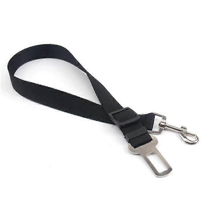 Black Pet Safety Car Seat Belt