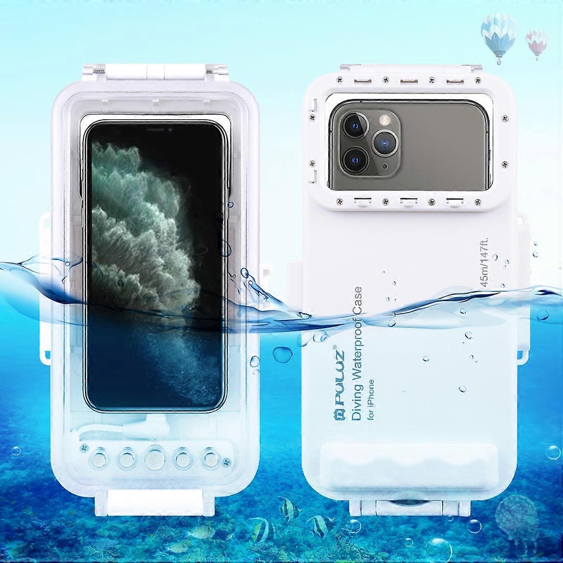 PULUZ 45m/147ft Waterproof Diving Housing Case for iPhone