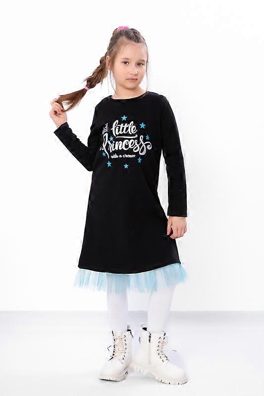 Girls’ Elegant Princess Dress – Long Sleeves & Original Print, Any season, HC 6004-057-33-1