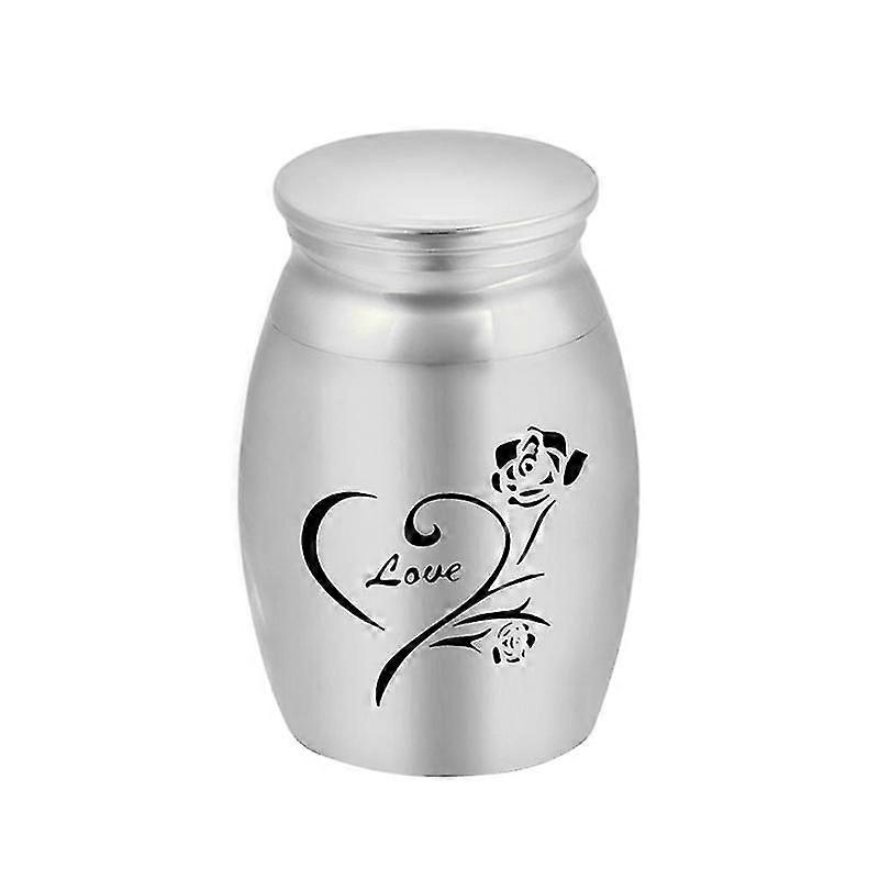 Mini Urn For Ashes Cremation Memorial Keepsake Container Jar Stainless~
