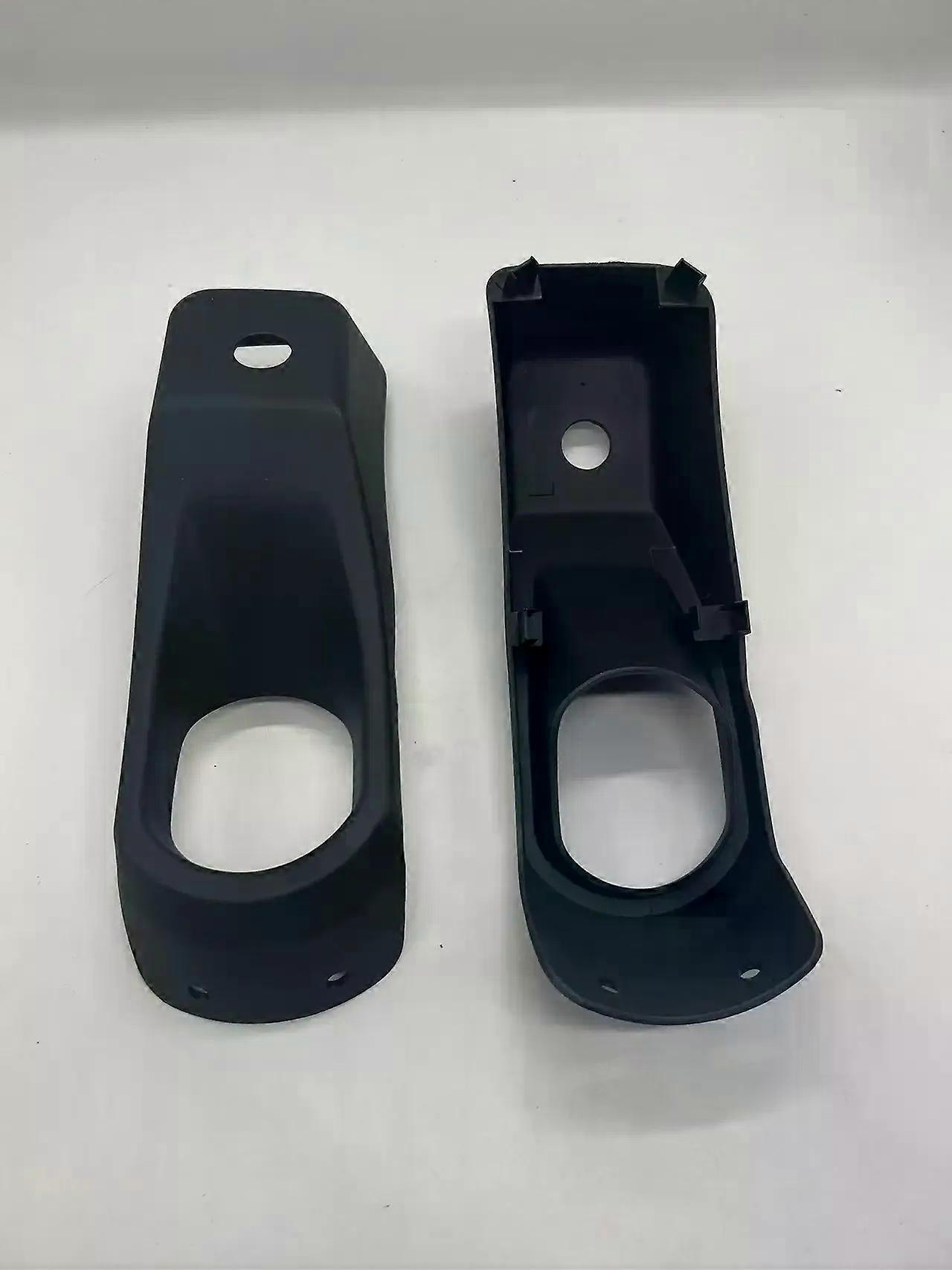 Pair Front Bumper Fog Light Lamp Cover Fit For JEEP Wrangler JL 2018+ ABS Fog Lamp Bezel Frame Left Right Car Accessories 2PCS
