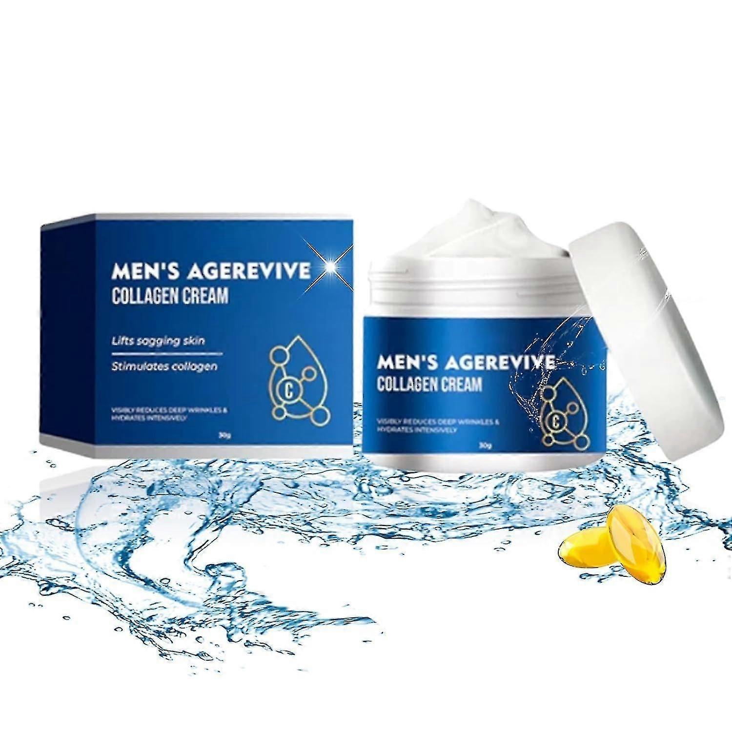 メンズエイジリバイブコラーゲンクリーム、コラーゲンメンズアンチエイジングリンクルクリーム、メンズコラーゲンクリームとハイ