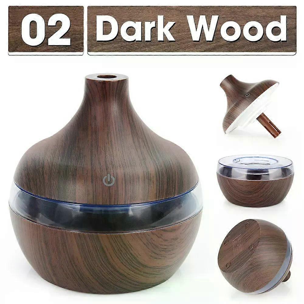 Wood Grain Humidifier Aroma Diffuser Atomizer Usb Household Humidifier Hydrating Instrument Desktop Humidifier