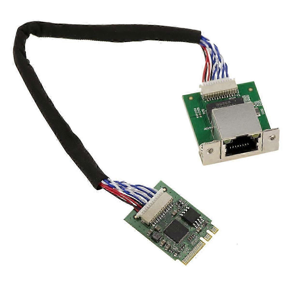 INFORMATIQUE M2 M.2 NGFF E A KEY 2.5 جيجابت RJ45 LAN Ethernet 10 100 100 1G 2.5G. مع مجموعة شرائح I226 SRKTV