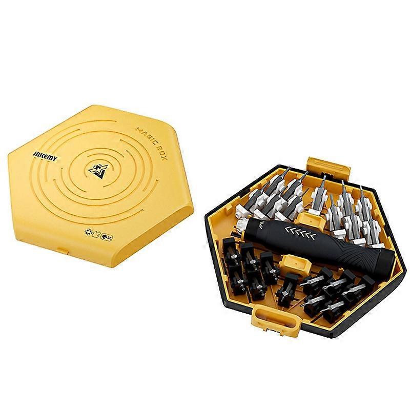 JAKEMY JM-8185 69 In 1 Building Block Toy Screwdriver Tool Set JM-8185 (Yellow)