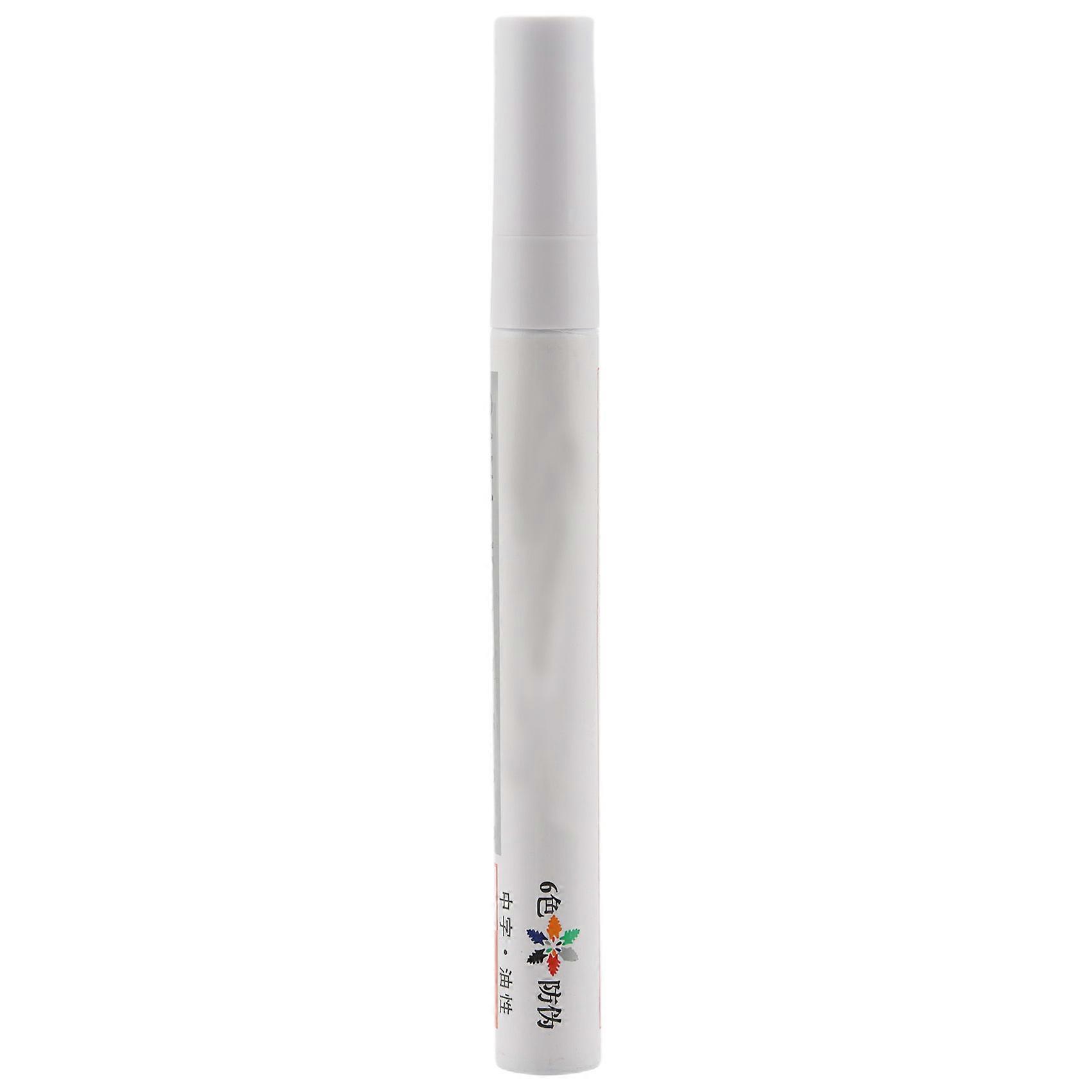 1 White Permanent Car Tyre Tire Metal Paint Pen Marker