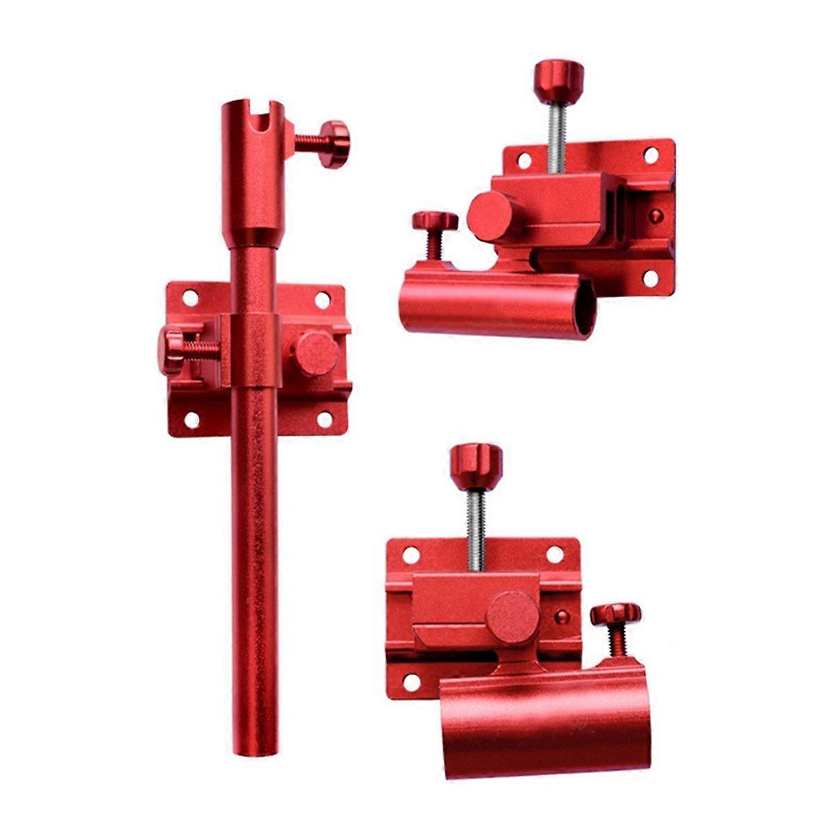 صندوق صيد من ثلاث قطع مجموعة صندوق الصيد اكسسوارات الصيد قضيب الصيد الرف حامل السمك حامل صينية الطعم اكسسوارات الصيد A