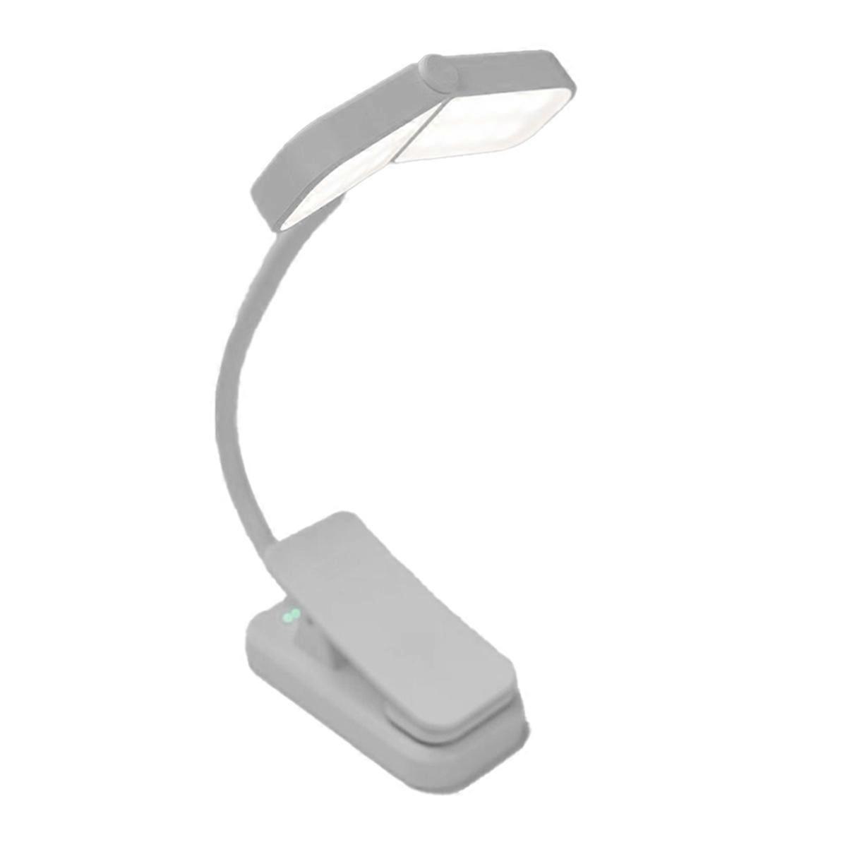 LED Rechargeable Book Light - Eye Care,Eye Protection Soft Light Reading Lamp,3 Color Temperatures, 