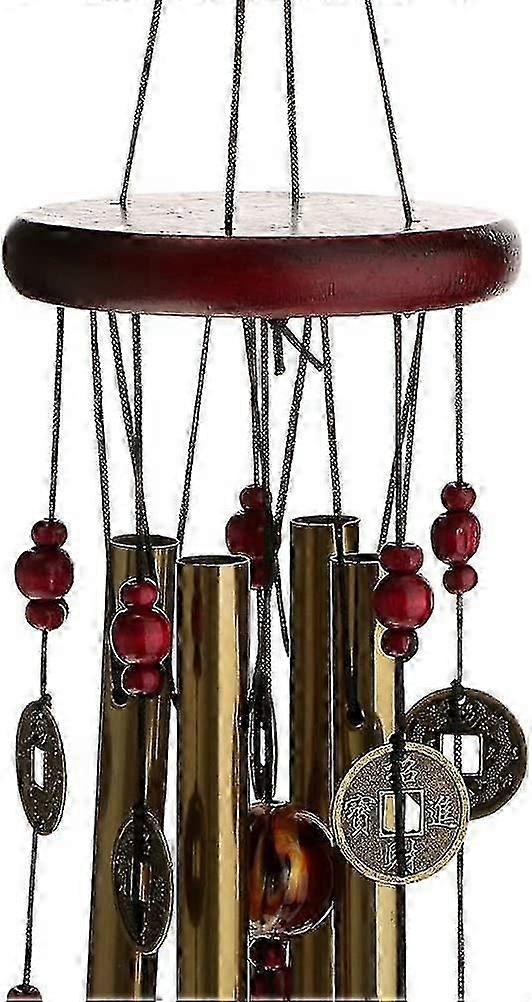 Wind Chime, 4 Tubes 5 Bells Chime Wind Chime