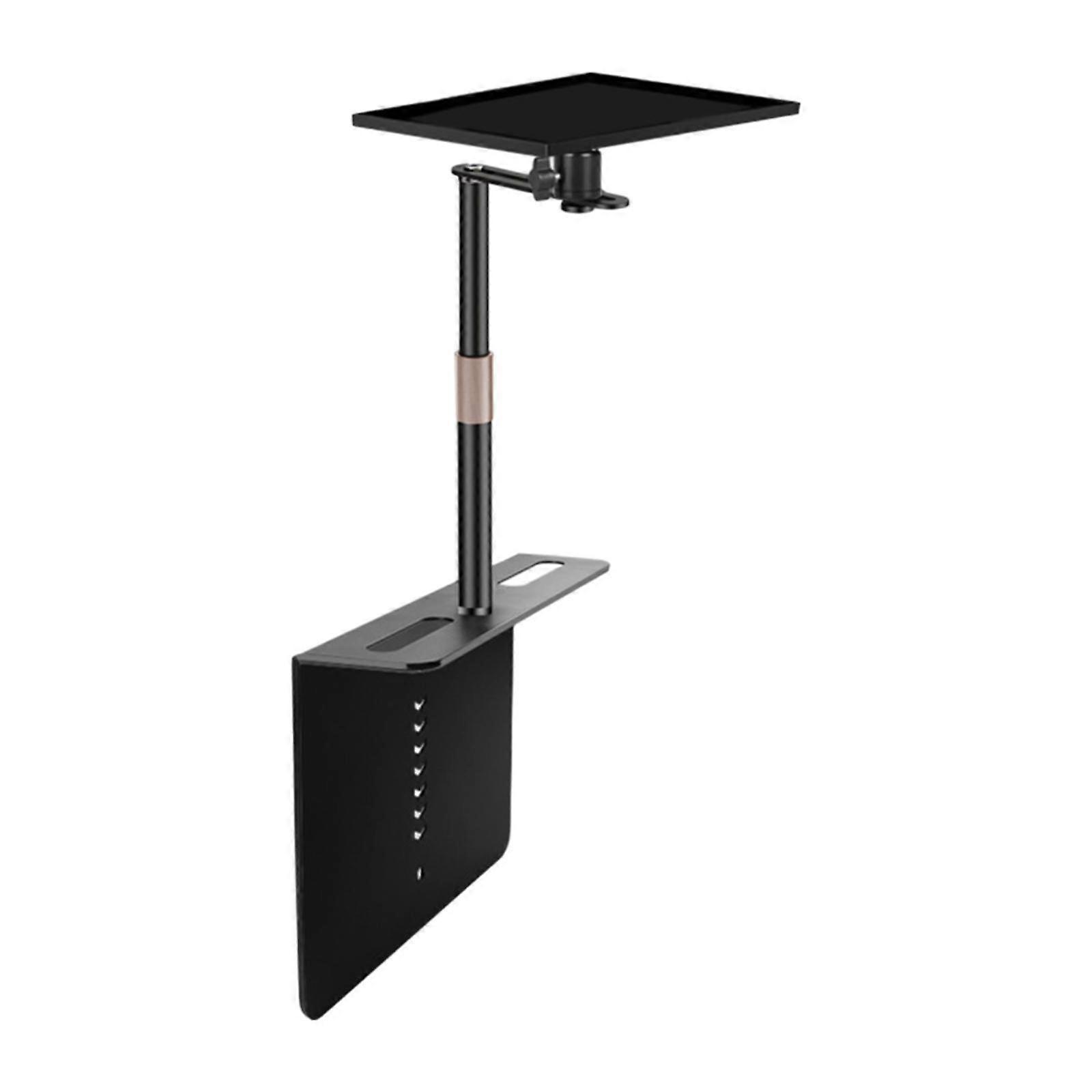 Projector Stand Height Adjustable,Metal with Metal Tray Bedside Sofa Projector