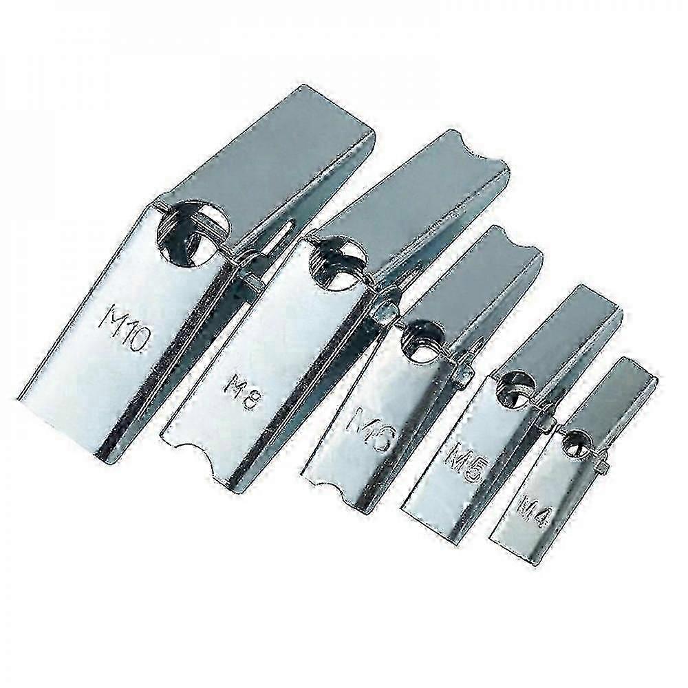 10pcs Metal Spring Toggle Anchors (M4 M10) for JEZ Ideal for Plasterboard & Hollow Wall Fixing