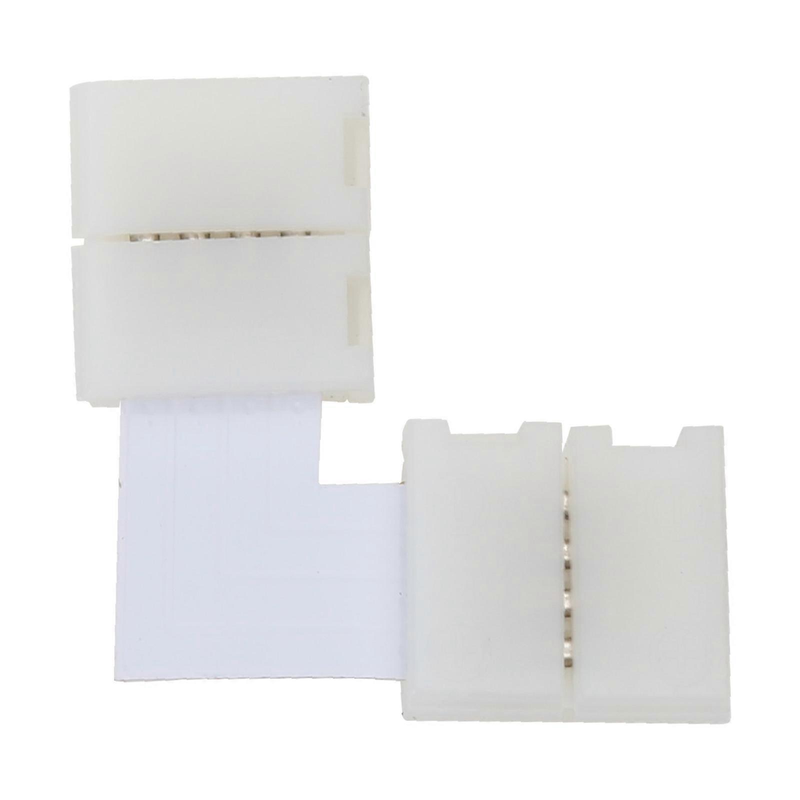 No Soldering Led Connector 5 Pin for T/L/X Shape Right Angle Corner Connector for 10mm RGB RGBW Led Strip Light