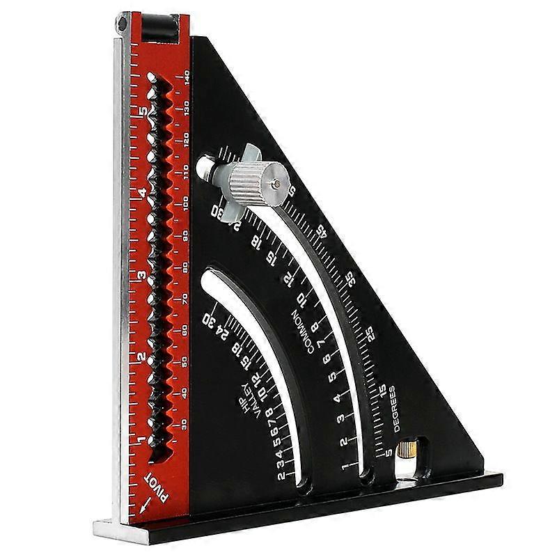 Metal Aluminum Folding Triangle Ruler - Combination Square Multifunction Angle Ruler