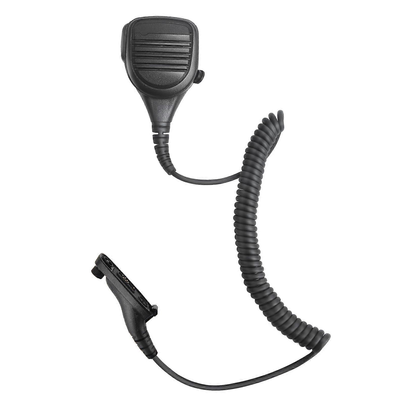 Two Way Radio Shoulder Mic Remote Speaker Microphone 3.5mm Jack for Motorola APX 6000 7000 8000 Models