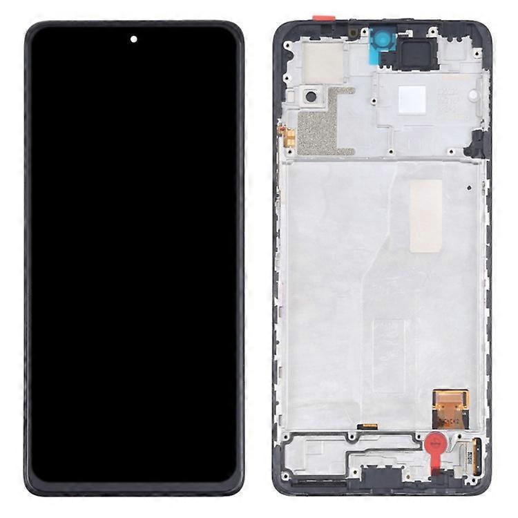 Compatible For Xiaomi Redmi Note 10 Pro 4G (Global) M2101K6G, M2101K6R Grade C LCD Screen and Digitizer Assembly + Frame Part (TFT