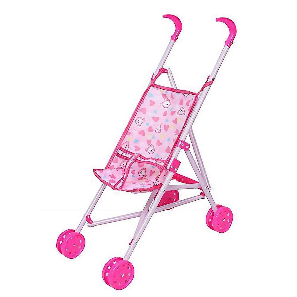 Baby Stroller Toy, Toy Stroller, Foldable Doll Stroller For Toddlers