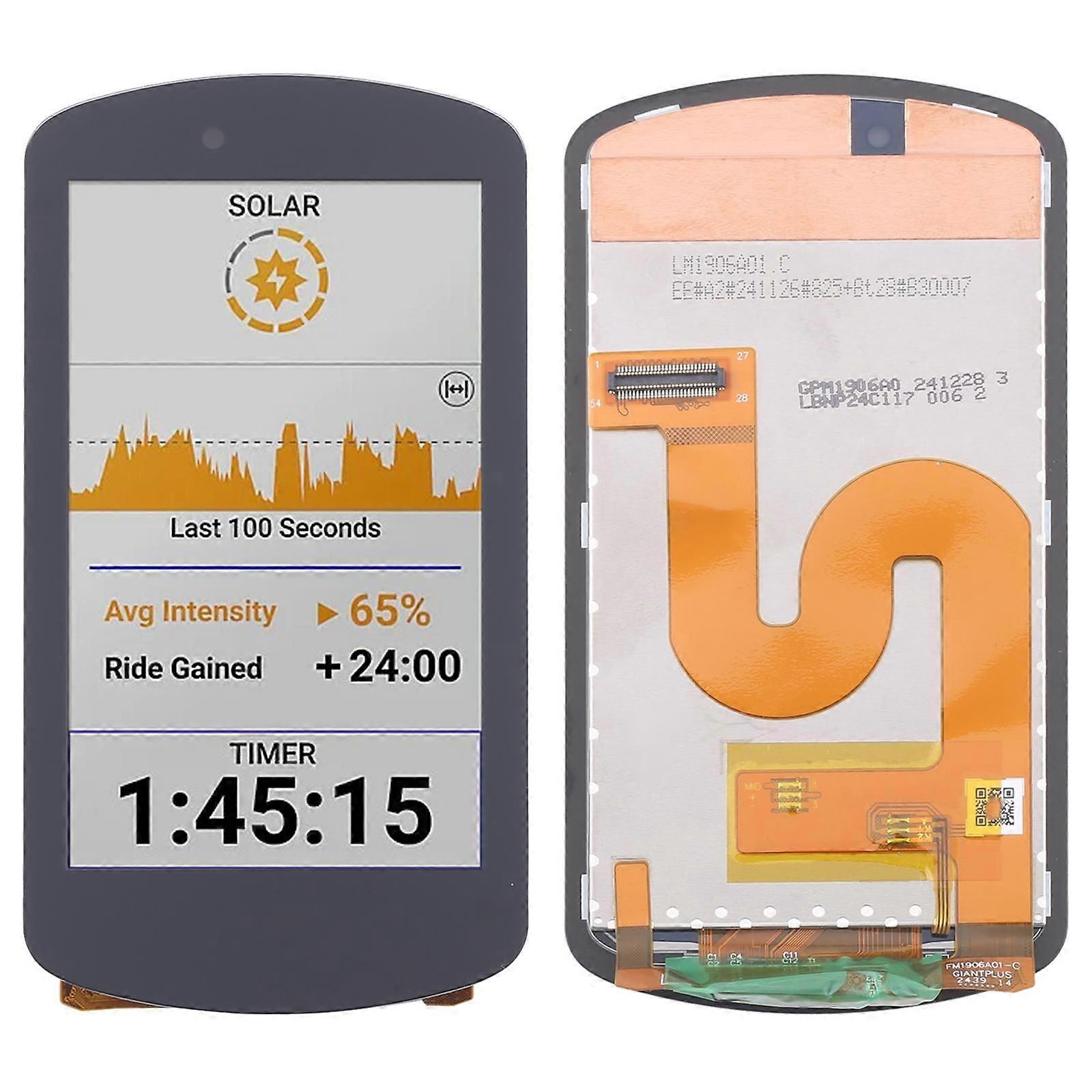 For Garmin Edge 1040 COMPATIBLE LCD Screen with Digitizer Full Assembly