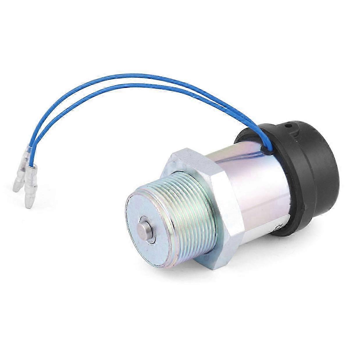 12V Stop Solenoid Valve compatible with Mitsubishi S3L S3L2-E2 S4L S4L2