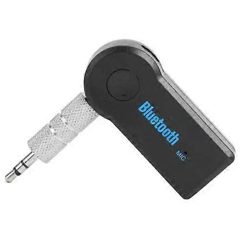 Bluetooth Transmitter Receiver Wireless Adapter 3.5mm AUX Jack Stereo Audio Input Output Compatible with TV Car Headphones Speakers