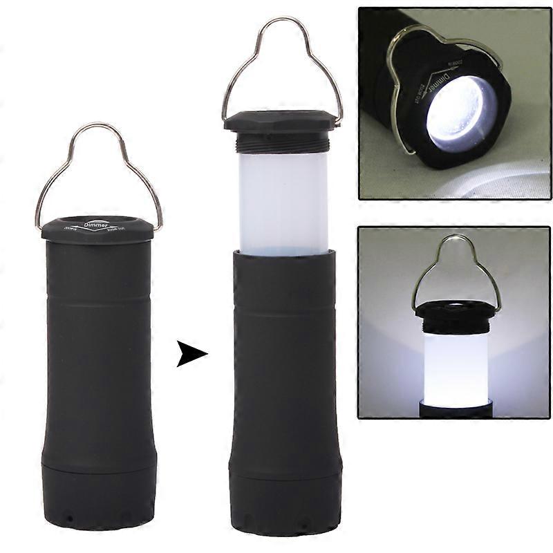 Camping Lamp Torch , Telescopic LED Flashlight with Clip