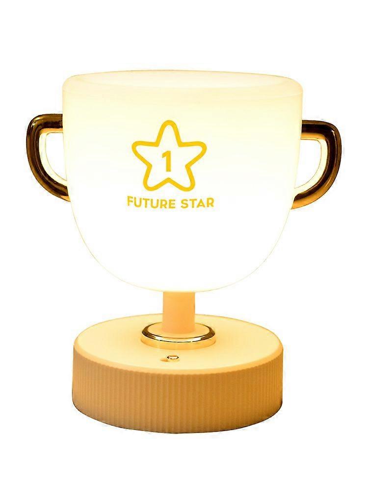 usb remote control led night light eye protection reading learning pen holder storage lamp