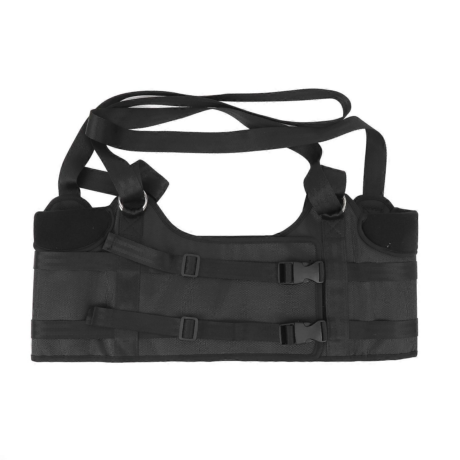 Stretcher Hanging Spinal Decompression Harness Alignment Device Decompressor Back Belt Lumbar Traction for Home Use 42.1 to 46.1in Waist