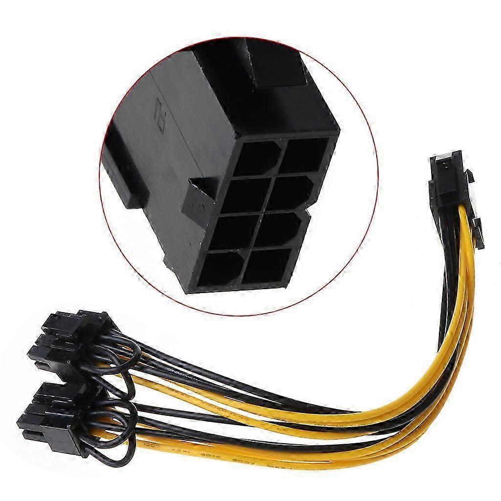 CPU GPU Grafikkarte Adapter Kabel Cpu 8 Pin auf 8 Pin Pci-e Netzkabel 25cm